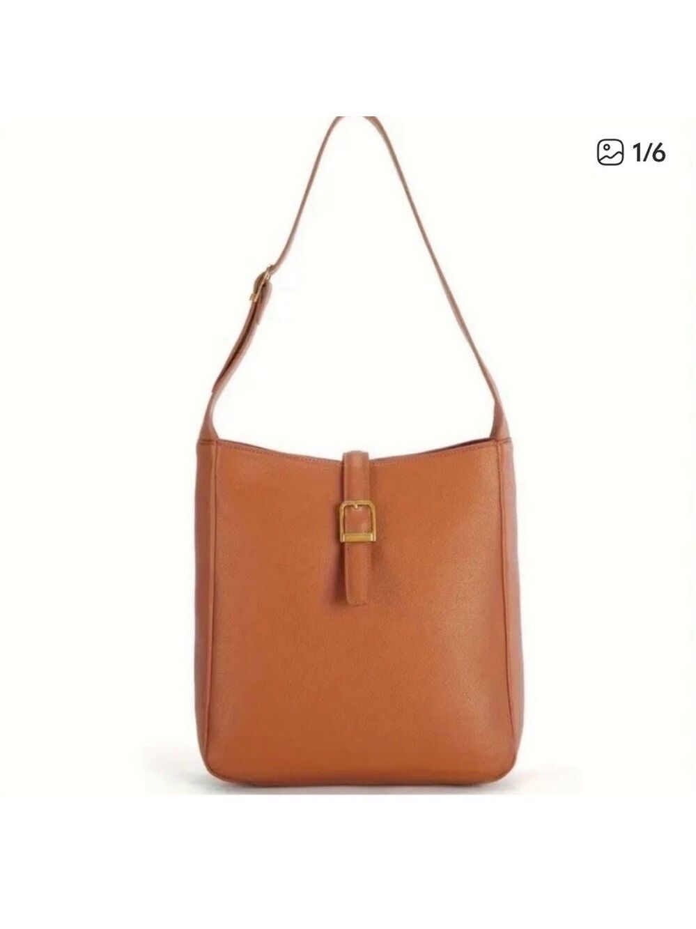 Vegan Leather Shoulder Bag New - Picture 2 of 5
